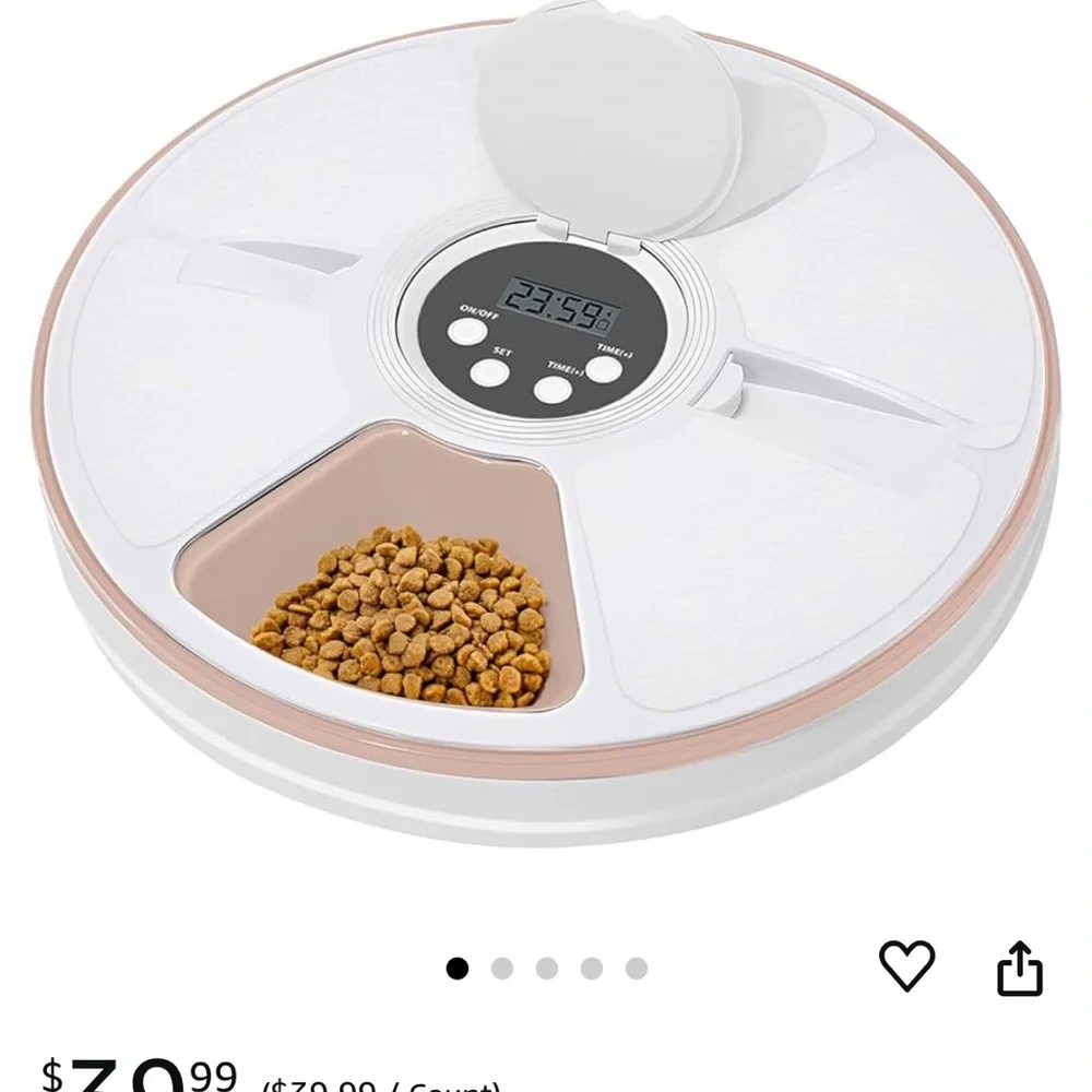 New Programmable Pet Food Feeder with Timer